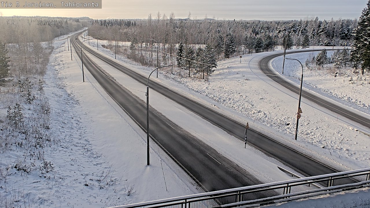 Weather Camera Image Road 5 Joroinen, Tahkoranta, Joroinen, Pohjois-Savo