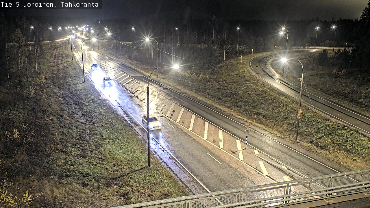 Weather Camera Image Väg 5 Jorois, Tahkoranta, Joroinen, Pohjois-Savo