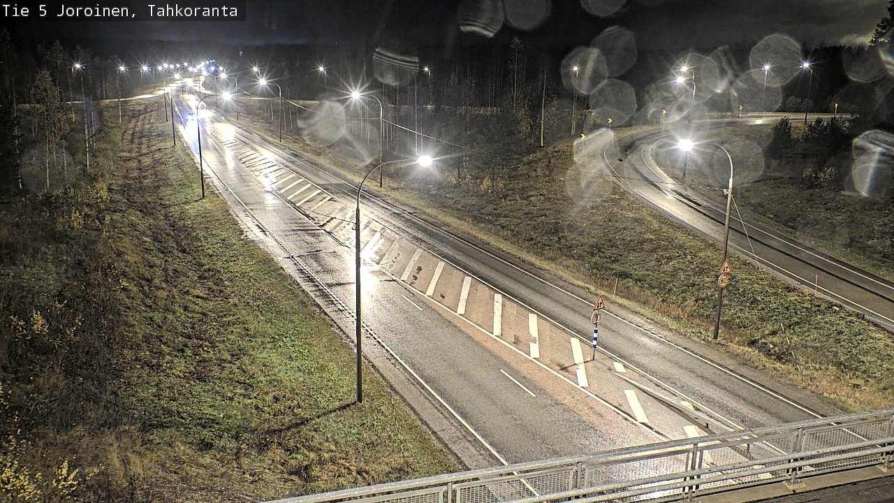 Weather Camera Image Väg 5 Jorois, Tahkoranta, Joroinen, Pohjois-Savo