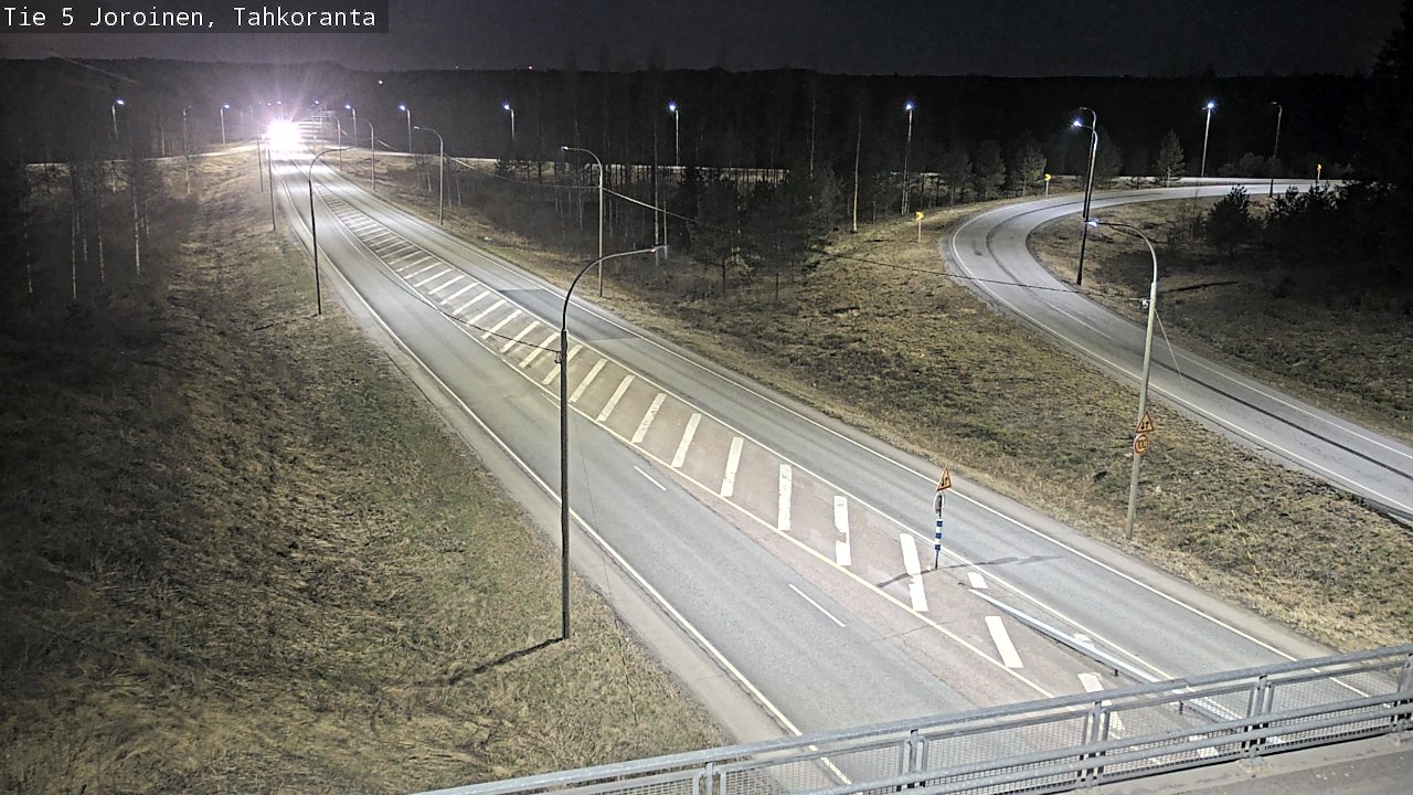 Weather Camera Image Väg 5 Jorois, Tahkoranta, Joroinen, Pohjois-Savo