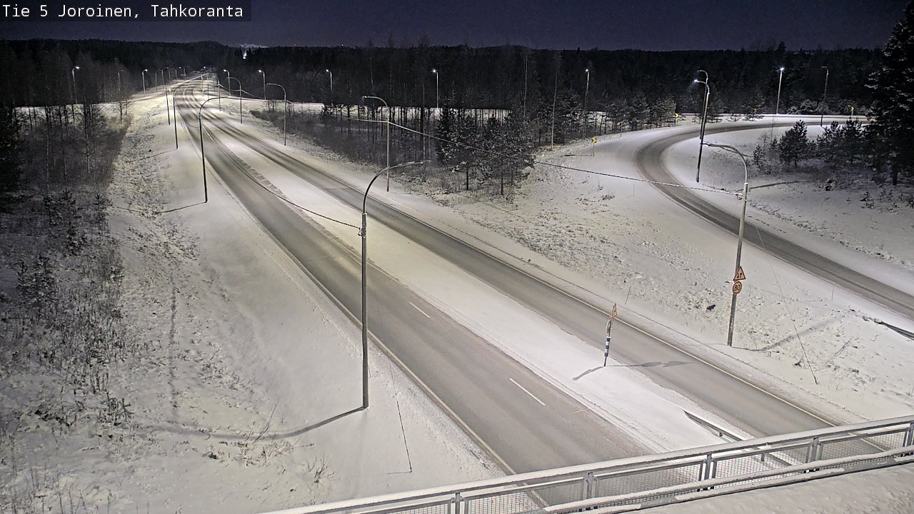 Weather Camera Image Road 5 Joroinen, Tahkoranta, Joroinen, Pohjois-Savo