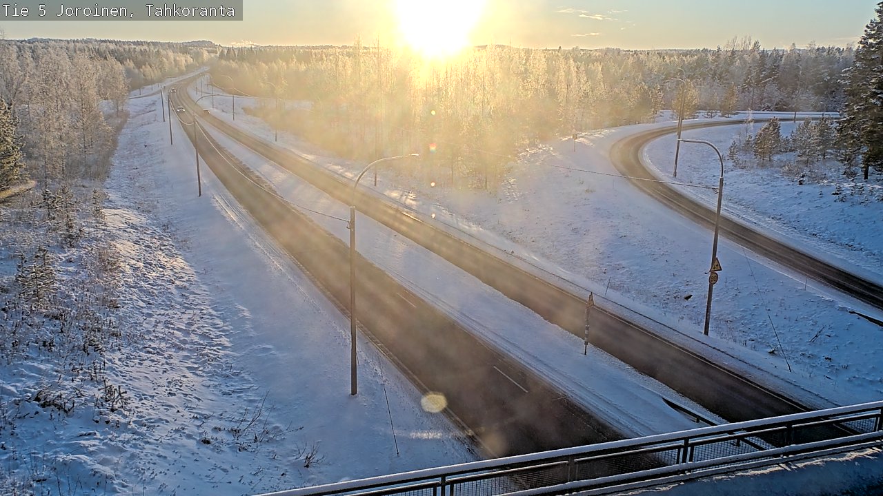 Kelikamerat Kuva Tie 5 Joroinen, Tahkoranta, Joroinen, Pohjois-Savo