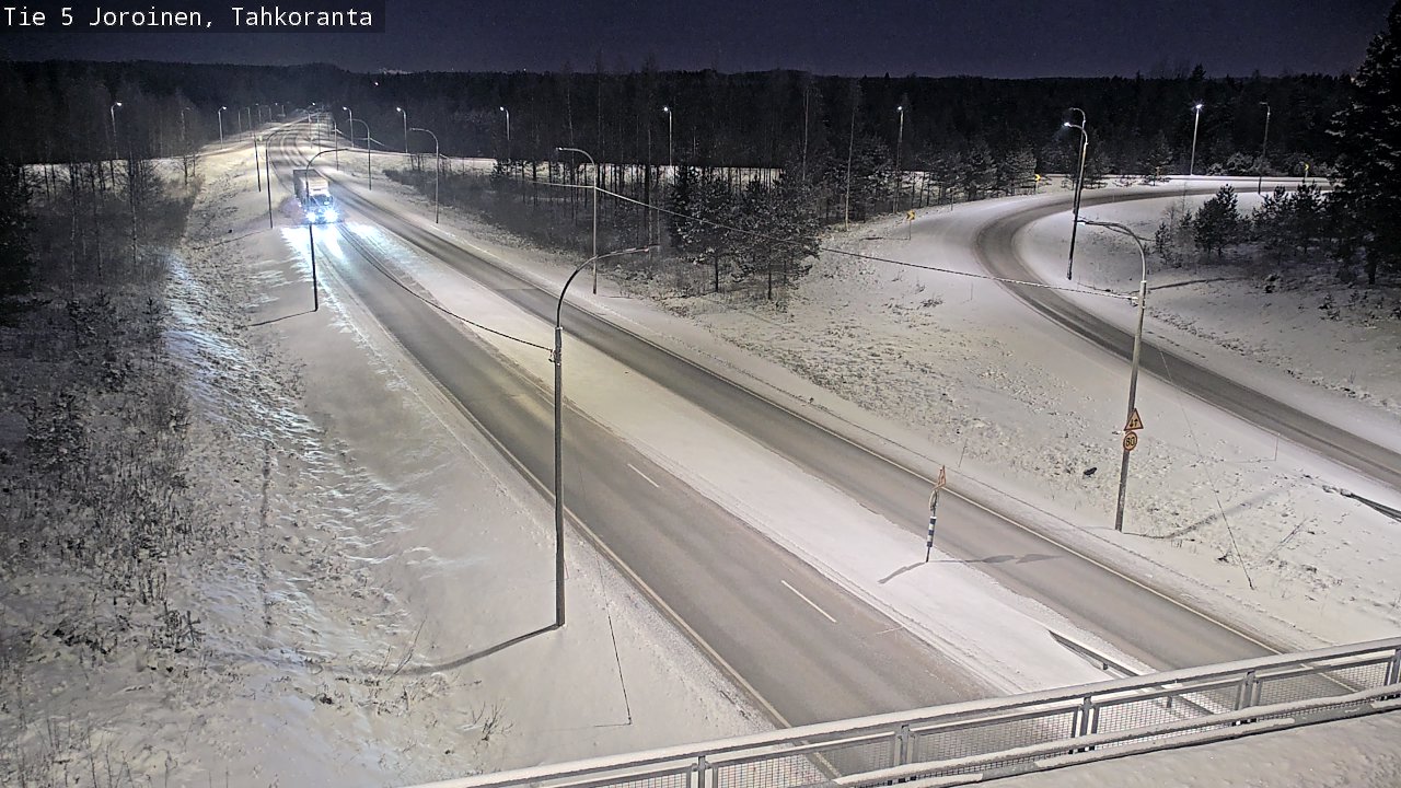 Weather Camera Image Road 5 Joroinen, Tahkoranta, Joroinen, Pohjois-Savo