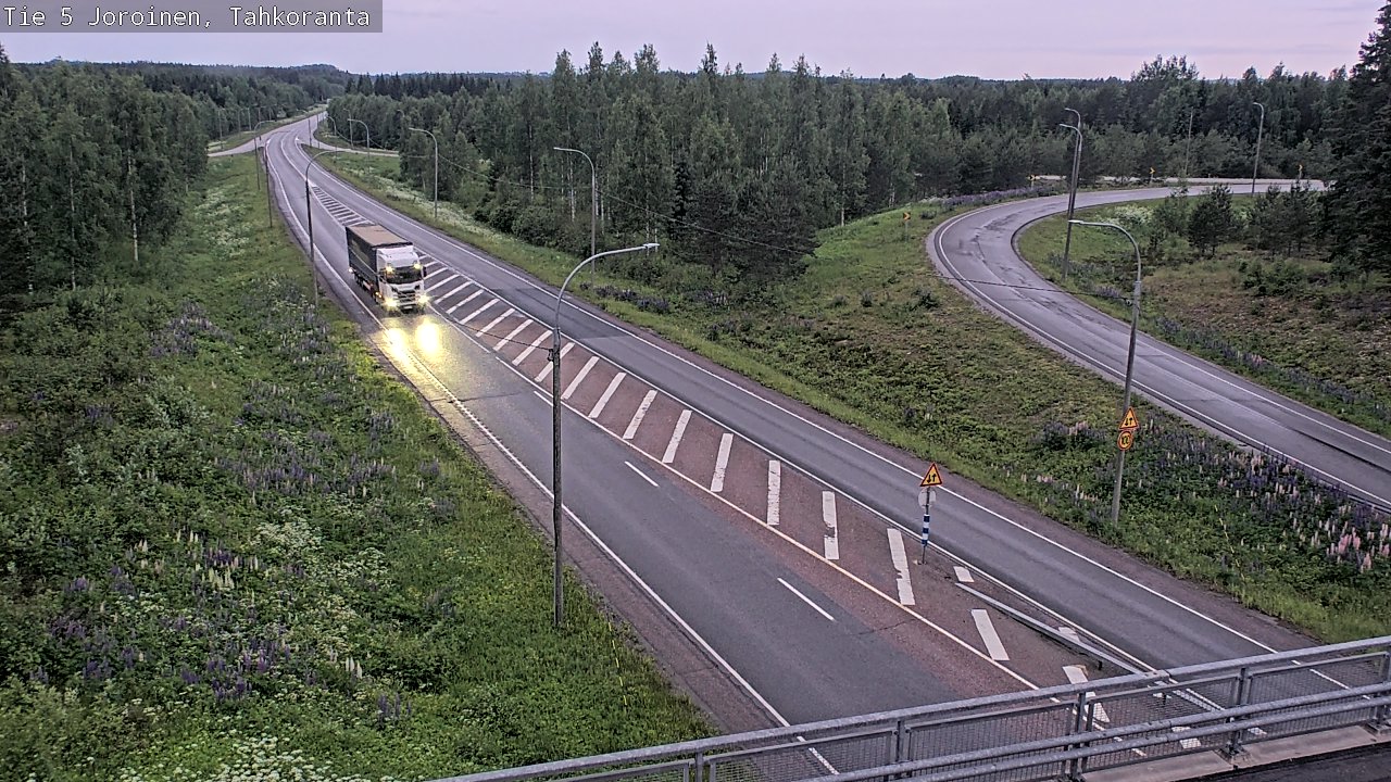 Kelikamerat Kuva Tie 5 Joroinen, Tahkoranta, Joroinen, Pohjois-Savo