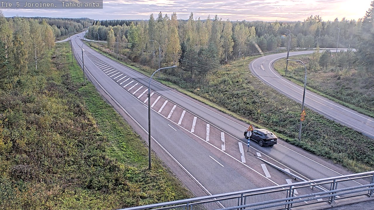 Weather Camera Image Road 5 Joroinen, Tahkoranta, Joroinen, Pohjois-Savo