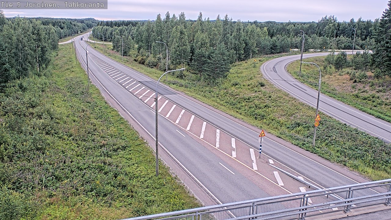 Weather Camera Image Road 5 Joroinen, Tahkoranta, Joroinen, Pohjois-Savo