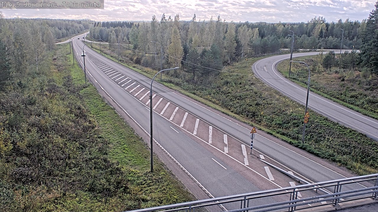Weather Camera Image Road 5 Joroinen, Tahkoranta, Joroinen, Pohjois-Savo