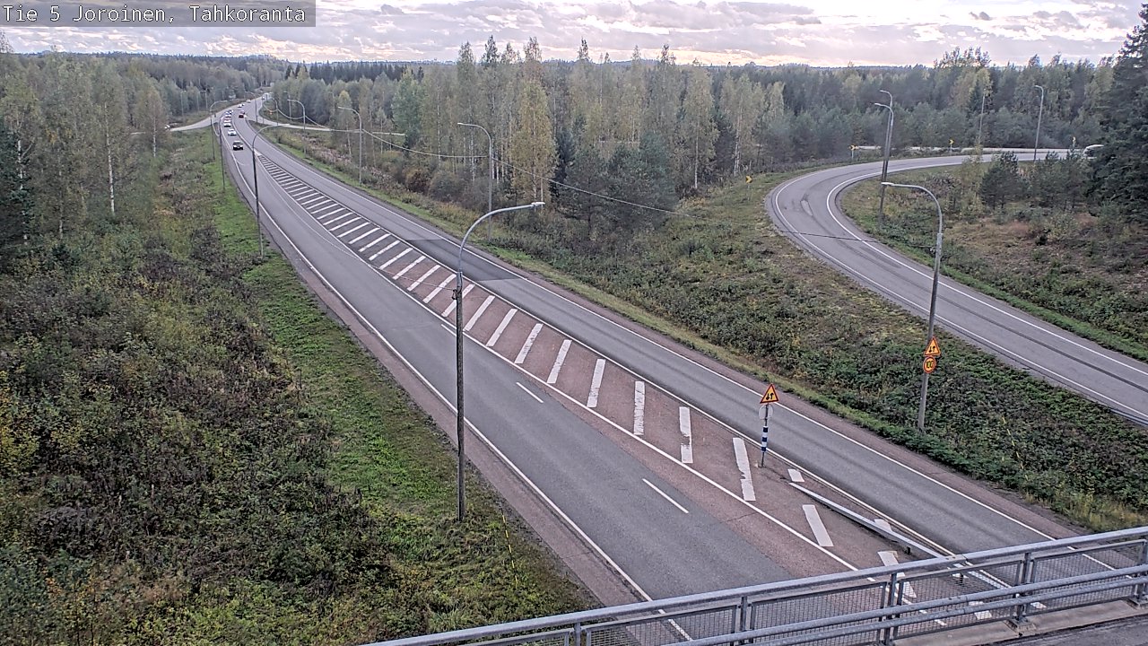Weather Camera Image Road 5 Joroinen, Tahkoranta, Joroinen, Pohjois-Savo