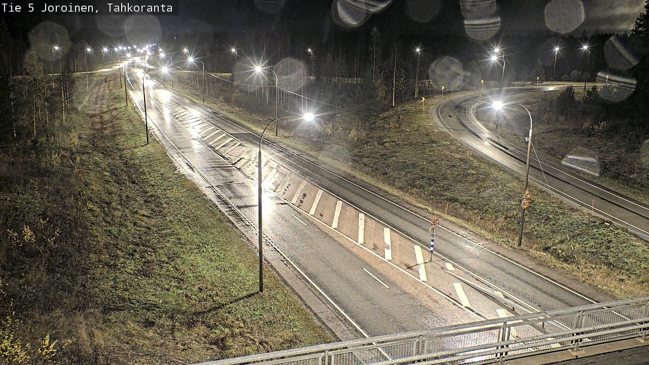 Weather Camera Image Väg 5 Jorois, Tahkoranta, Joroinen, Pohjois-Savo