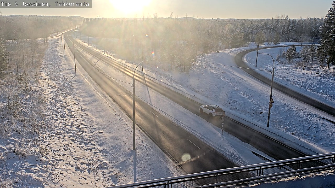 Weather Camera Image Road 5 Joroinen, Tahkoranta, Joroinen, Pohjois-Savo
