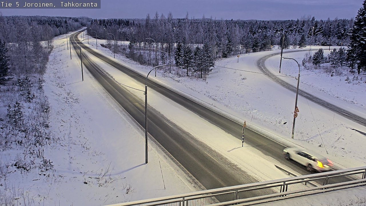 Kelikamerat Kuva Tie 5 Joroinen, Tahkoranta, Joroinen, Pohjois-Savo