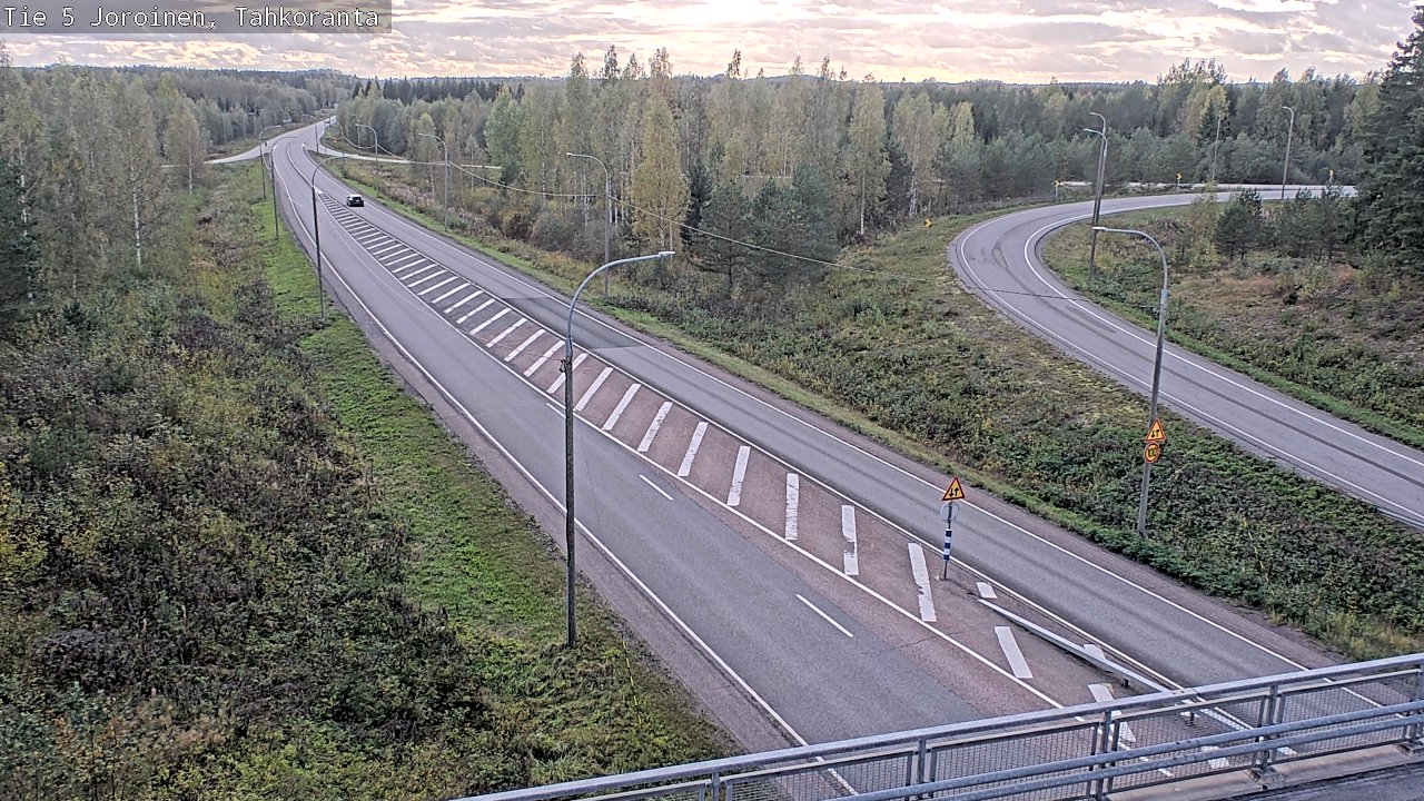 Weather Camera Image Road 5 Joroinen, Tahkoranta, Joroinen, Pohjois-Savo