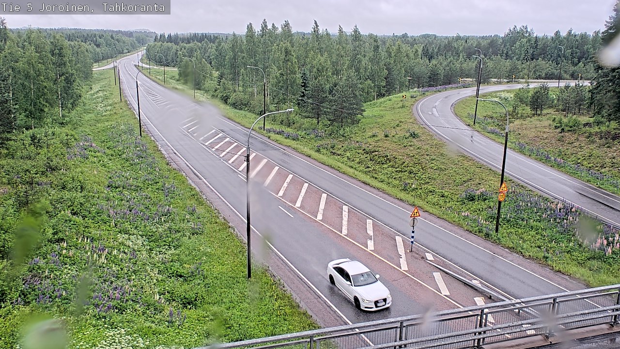 Weather Camera Image Väg 5 Jorois, Tahkoranta, Joroinen, Pohjois-Savo