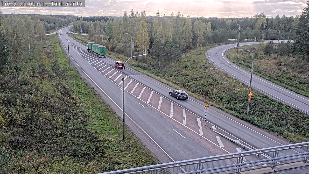 Weather Camera Image Road 5 Joroinen, Tahkoranta, Joroinen, Pohjois-Savo