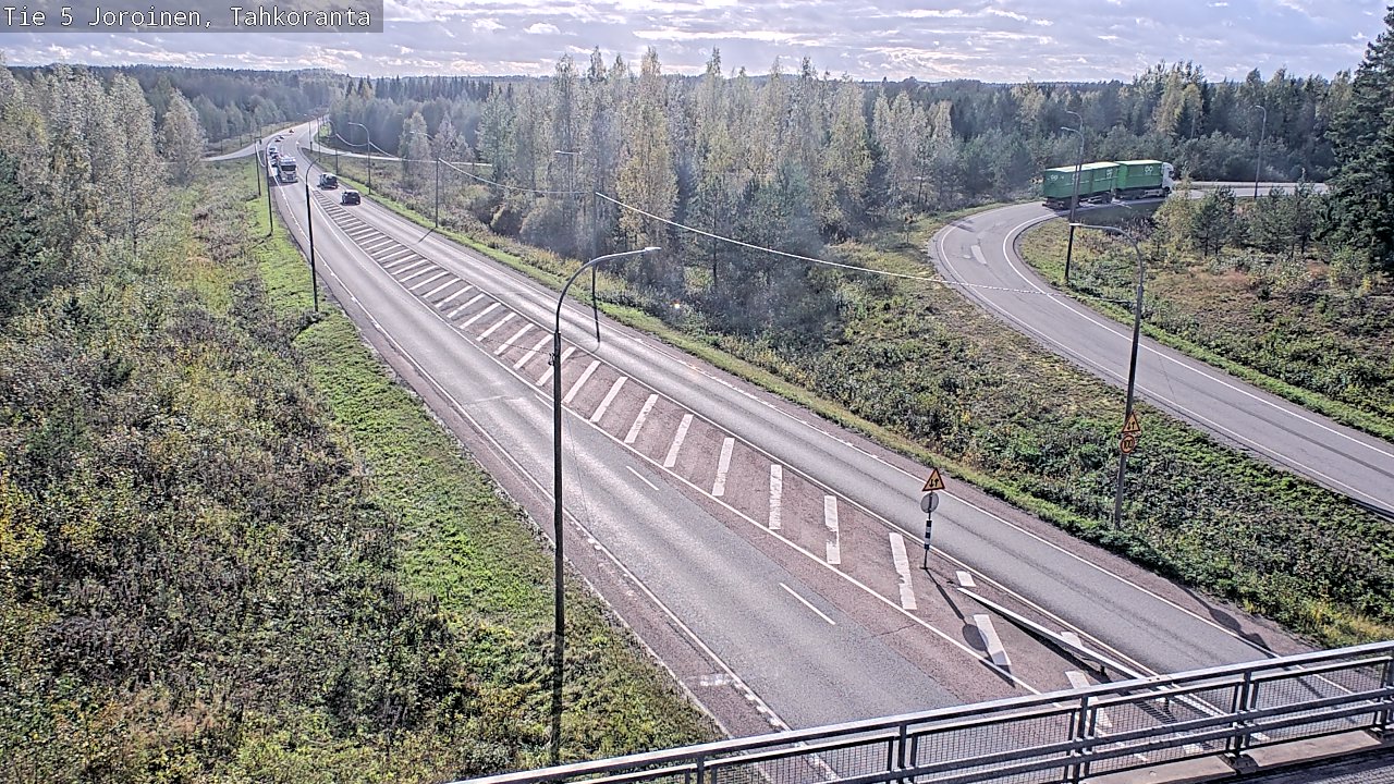 Weather Camera Image Road 5 Joroinen, Tahkoranta, Joroinen, Pohjois-Savo