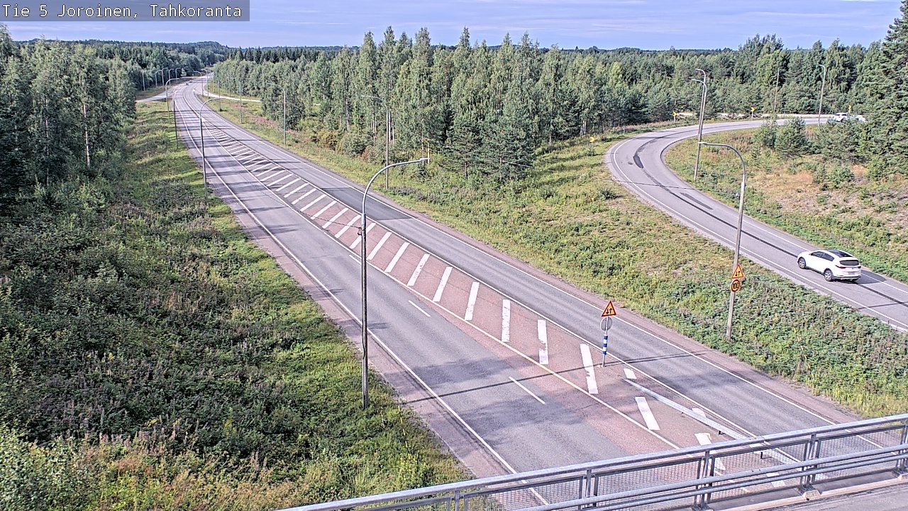 Weather Camera Image Väg 5 Jorois, Tahkoranta, Joroinen, Pohjois-Savo