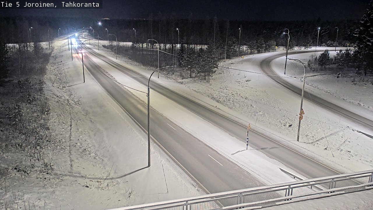 Weather Camera Image Road 5 Joroinen, Tahkoranta, Joroinen, Pohjois-Savo