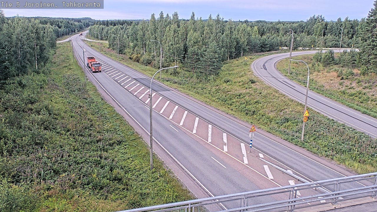 Weather Camera Image Väg 5 Jorois, Tahkoranta, Joroinen, Pohjois-Savo