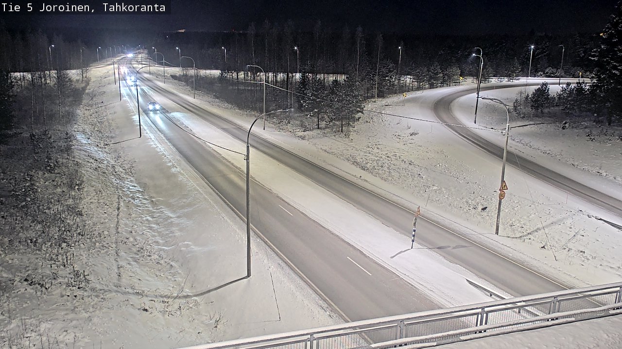 Weather Camera Image Road 5 Joroinen, Tahkoranta, Joroinen, Pohjois-Savo