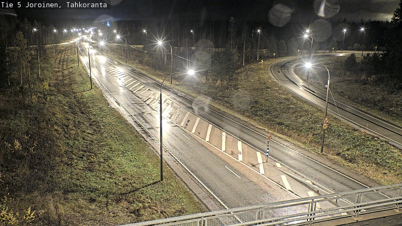 Weather Camera Image Väg 5 Jorois, Tahkoranta, Joroinen, Pohjois-Savo