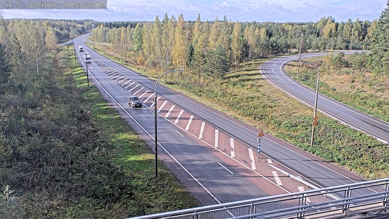 Kelikamerat Kuva Tie 5 Joroinen, Tahkoranta, Joroinen, Pohjois-Savo