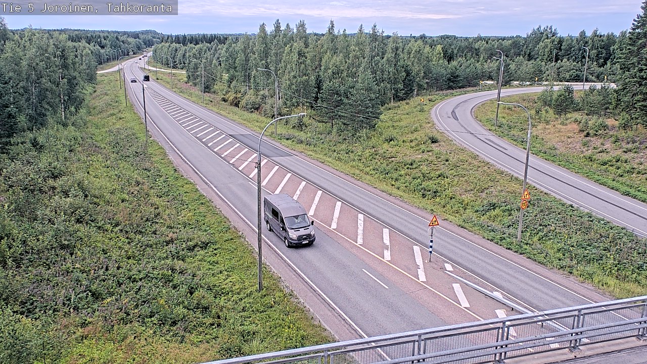 Weather Camera Image Väg 5 Jorois, Tahkoranta, Joroinen, Pohjois-Savo