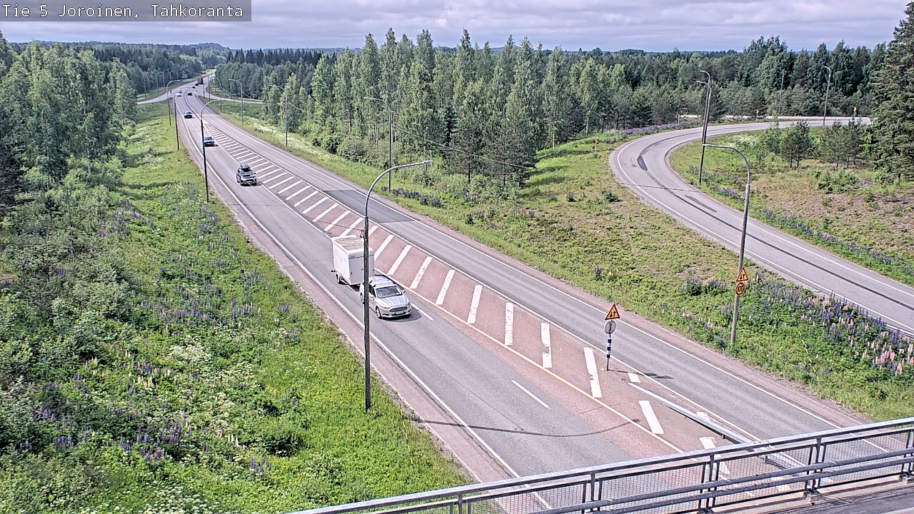 Kelikamerat Kuva Tie 5 Joroinen, Tahkoranta, Joroinen, Pohjois-Savo