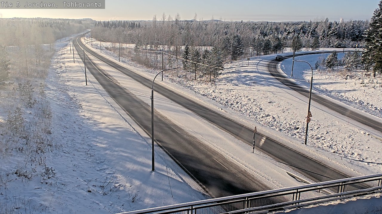 Weather Camera Image Road 5 Joroinen, Tahkoranta, Joroinen, Pohjois-Savo