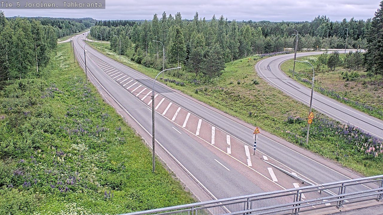 Kelikamerat Kuva Tie 5 Joroinen, Tahkoranta, Joroinen, Pohjois-Savo