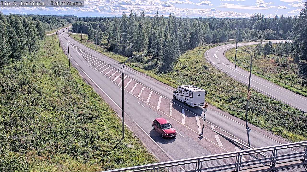Kelikamerat Kuva Tie 5 Joroinen, Tahkoranta, Joroinen, Pohjois-Savo