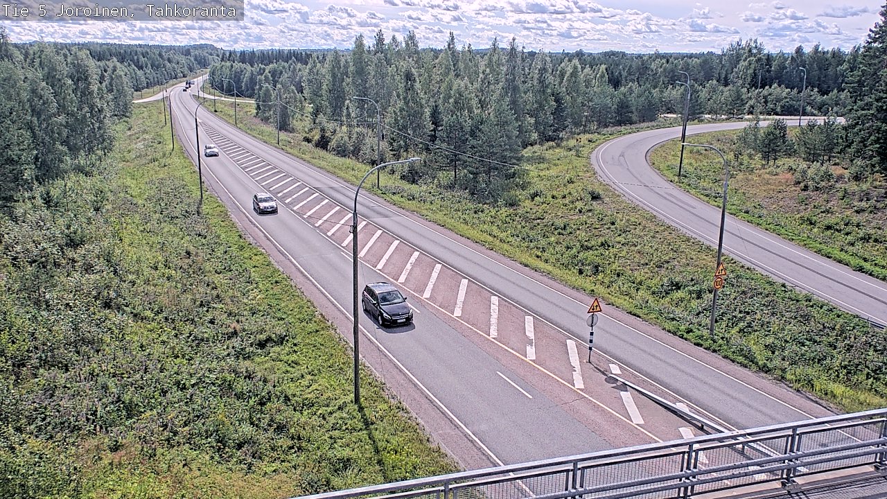 Kelikamerat Kuva Tie 5 Joroinen, Tahkoranta, Joroinen, Pohjois-Savo