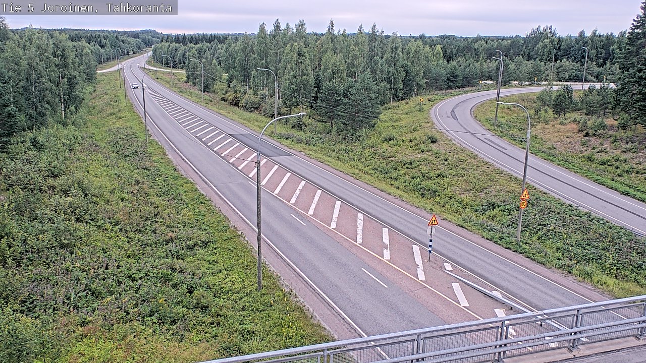 Weather Camera Image Road 5 Joroinen, Tahkoranta, Joroinen, Pohjois-Savo