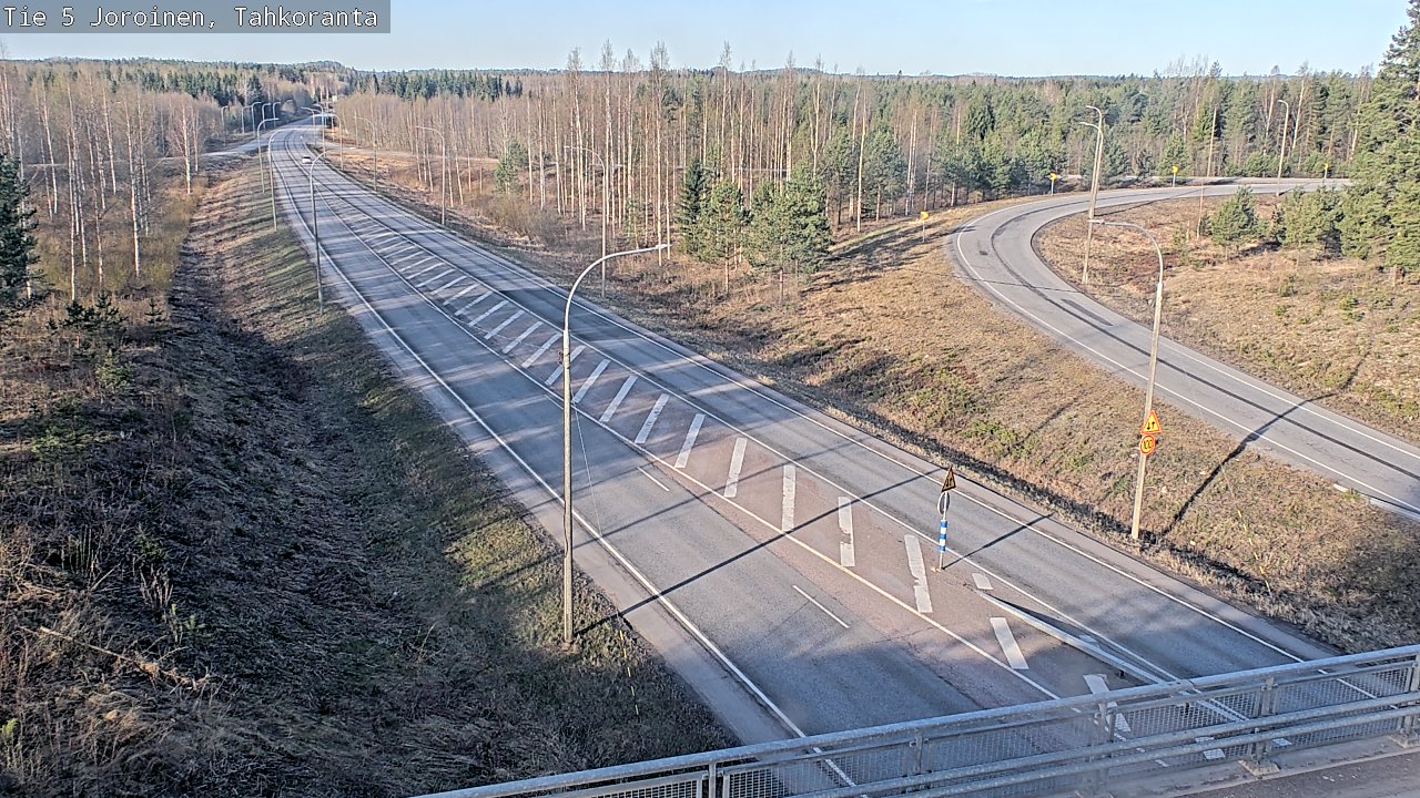 Kelikamerat Kuva Tie 5 Joroinen, Tahkoranta, Joroinen, Pohjois-Savo