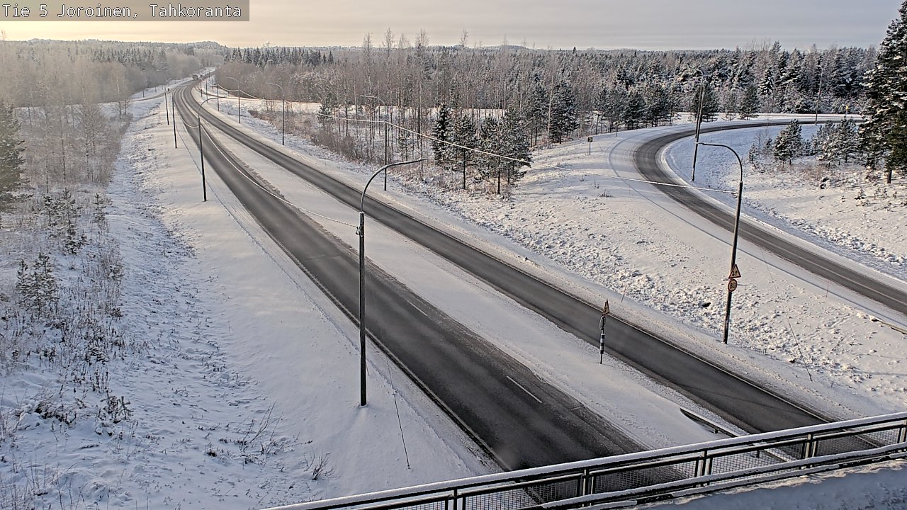 Weather Camera Image Road 5 Joroinen, Tahkoranta, Joroinen, Pohjois-Savo