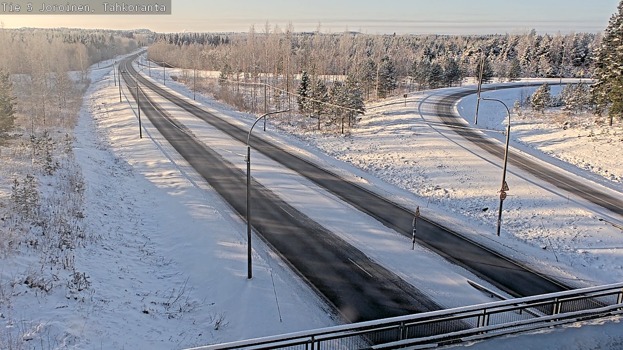 Weather Camera Image Road 5 Joroinen, Tahkoranta, Joroinen, Pohjois-Savo