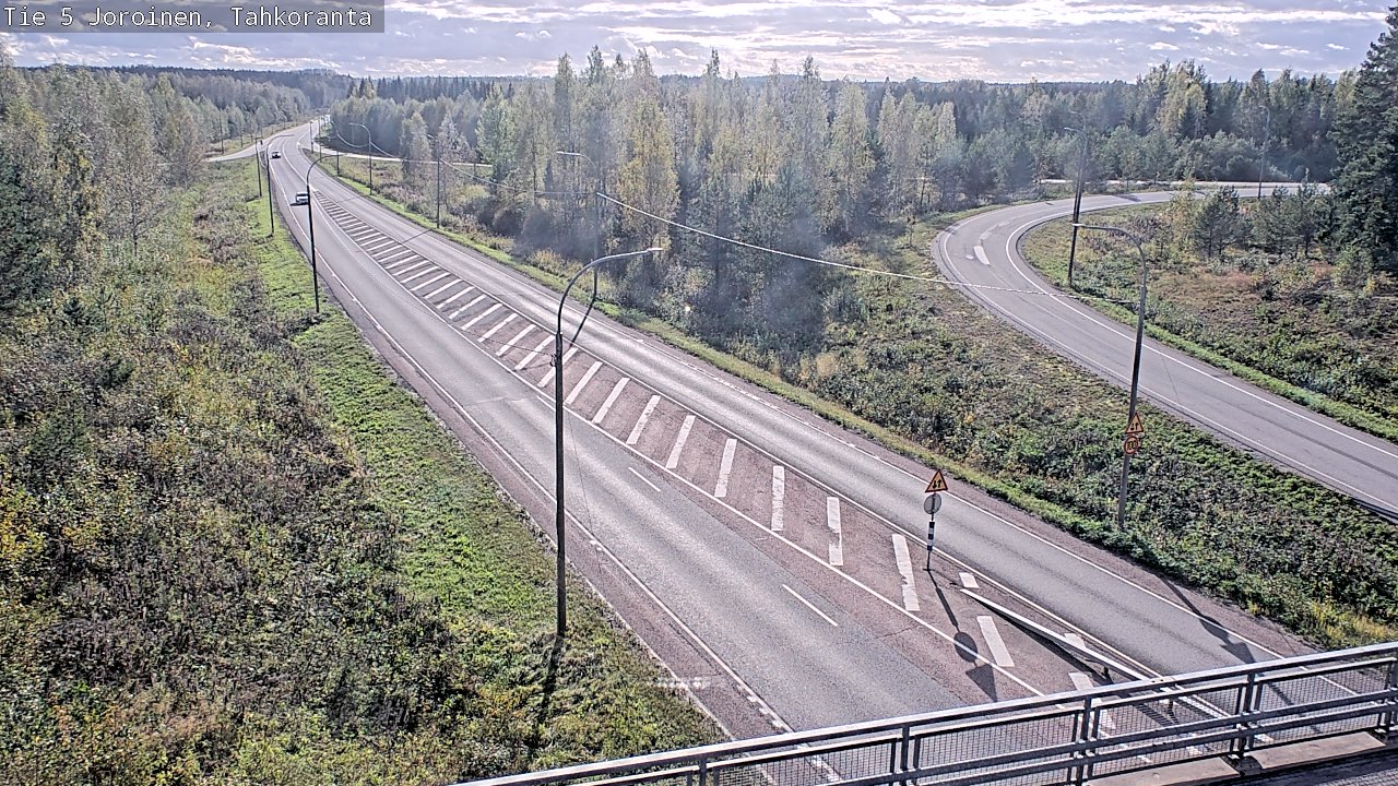 Weather Camera Image Road 5 Joroinen, Tahkoranta, Joroinen, Pohjois-Savo