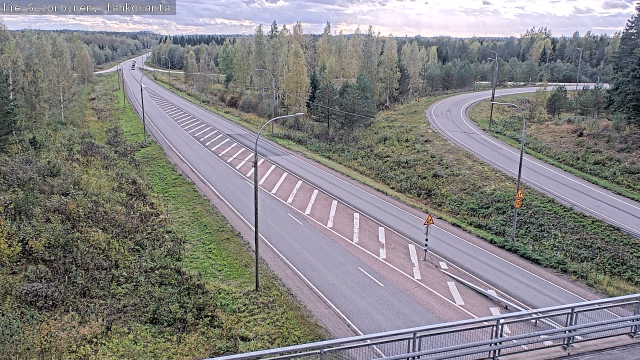 Weather Camera Image Road 5 Joroinen, Tahkoranta, Joroinen, Pohjois-Savo