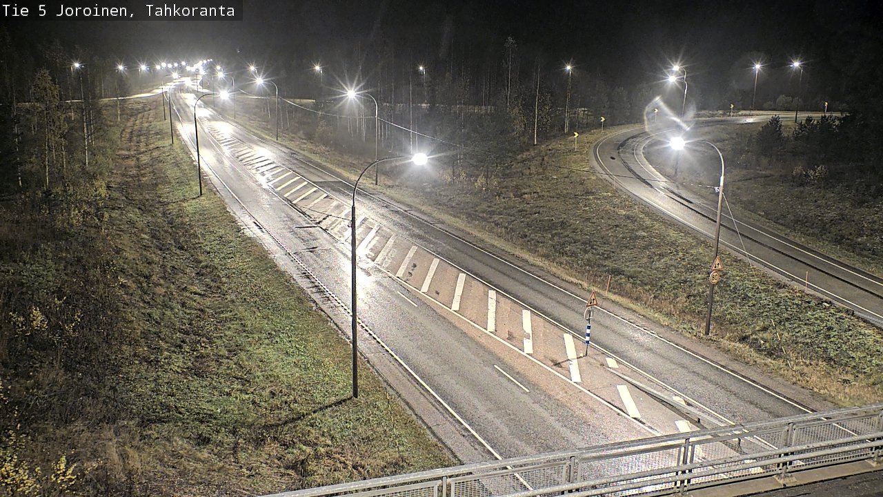 Weather Camera Image Väg 5 Jorois, Tahkoranta, Joroinen, Pohjois-Savo