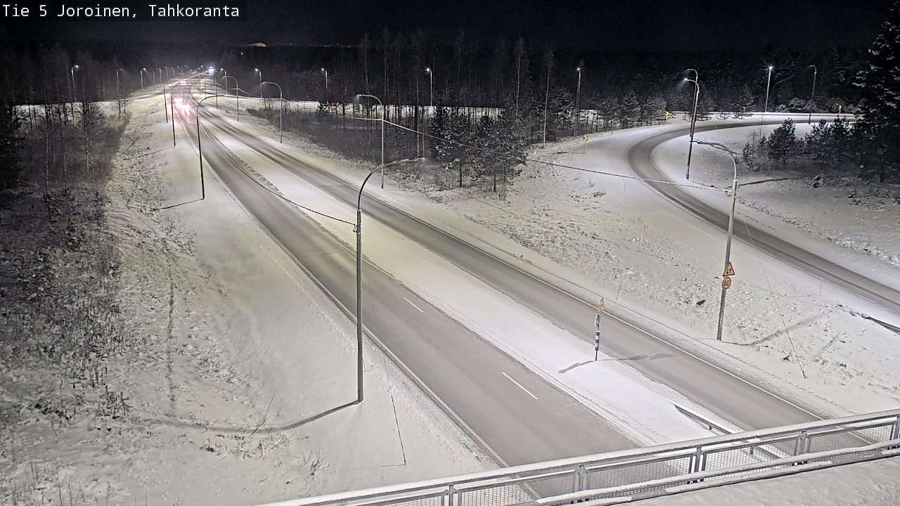 Weather Camera Image Road 5 Joroinen, Tahkoranta, Joroinen, Pohjois-Savo