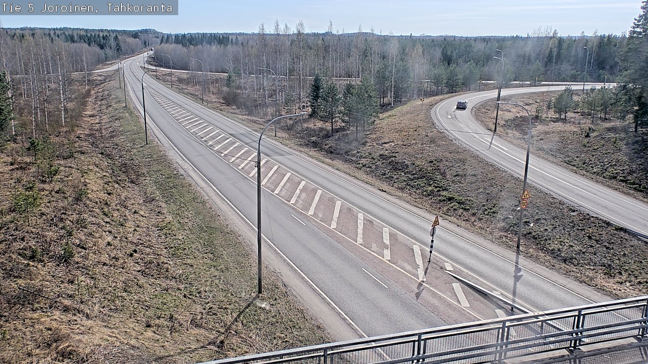 Weather Camera Image Väg 5 Jorois, Tahkoranta, Joroinen, Pohjois-Savo