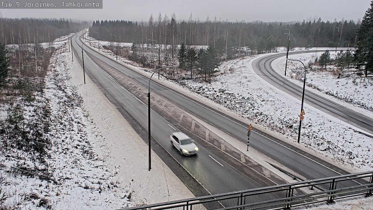 Weather Camera Image Road 5 Joroinen, Tahkoranta, Joroinen, Pohjois-Savo