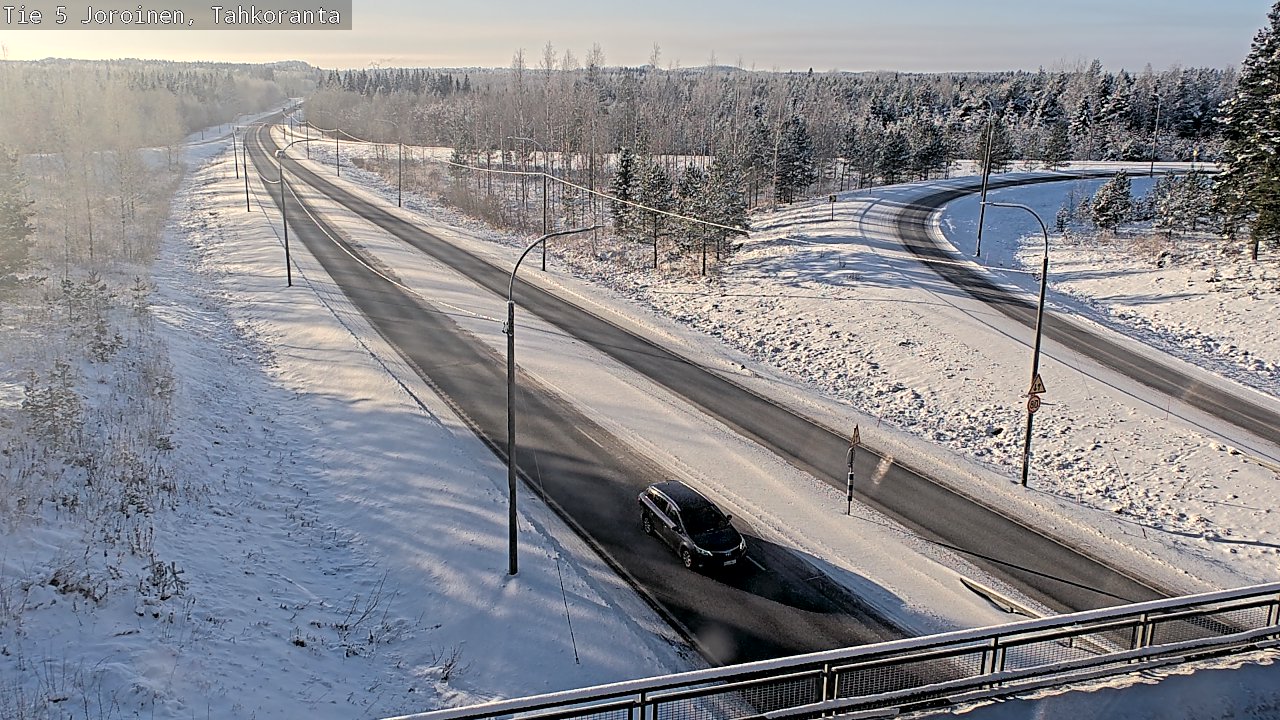 Weather Camera Image Road 5 Joroinen, Tahkoranta, Joroinen, Pohjois-Savo