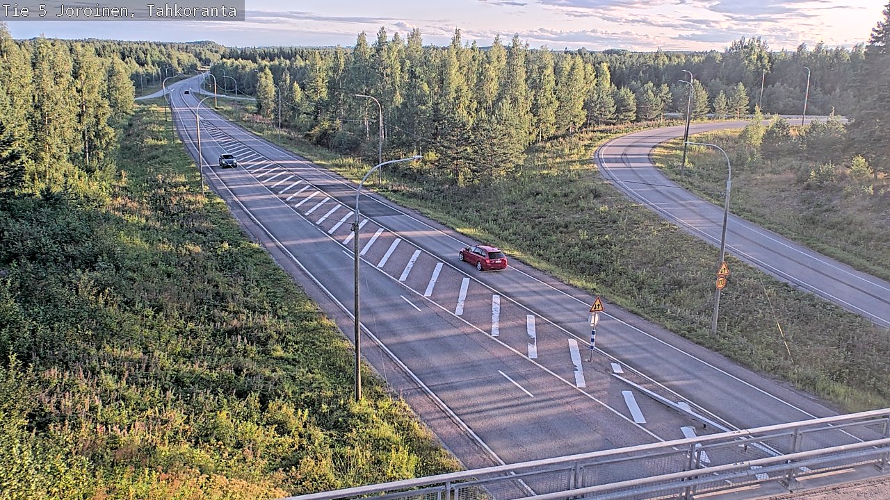 Kelikamerat Kuva Tie 5 Joroinen, Tahkoranta, Joroinen, Pohjois-Savo