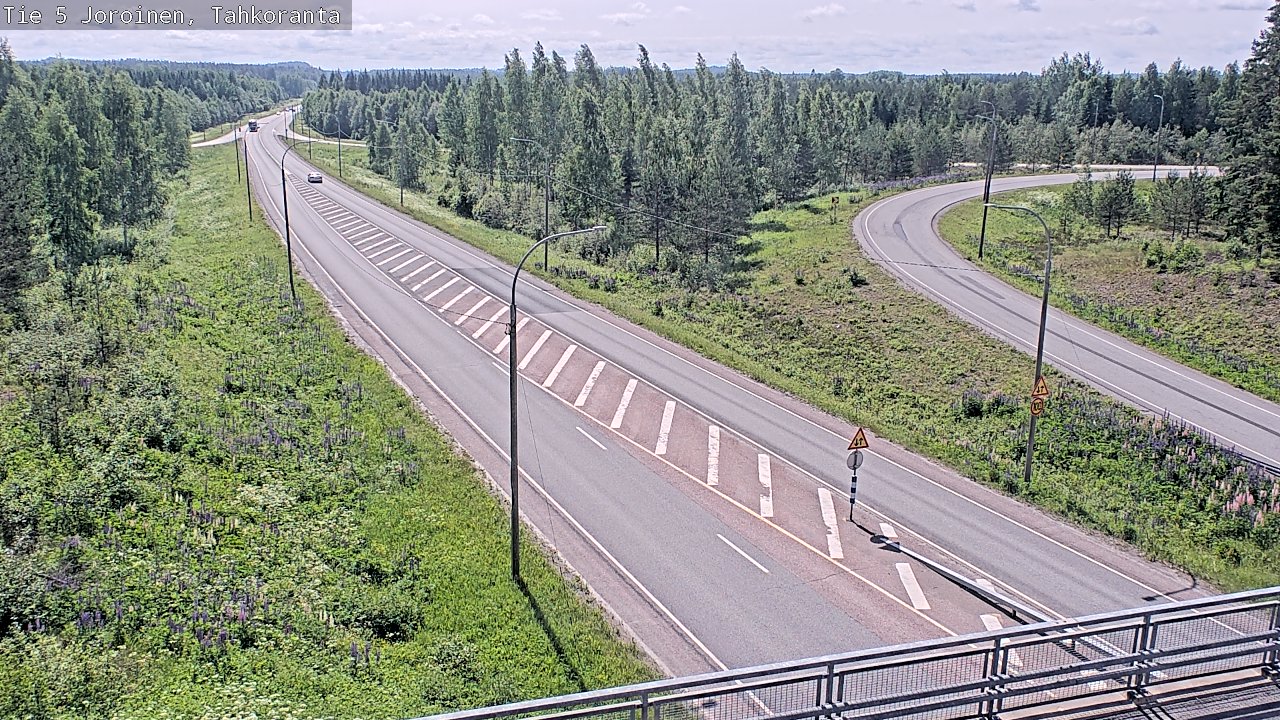 Kelikamerat Kuva Tie 5 Joroinen, Tahkoranta, Joroinen, Pohjois-Savo