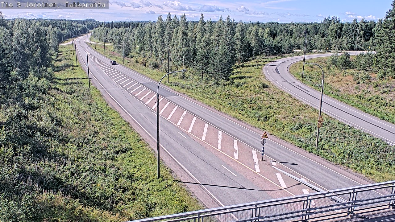 Kelikamerat Kuva Tie 5 Joroinen, Tahkoranta, Joroinen, Pohjois-Savo