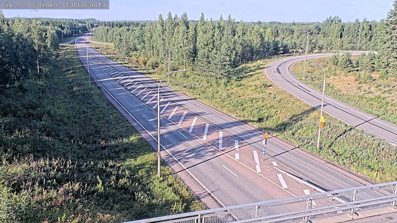 Kelikamerat Kuva Tie 5 Joroinen, Tahkoranta, Joroinen, Pohjois-Savo