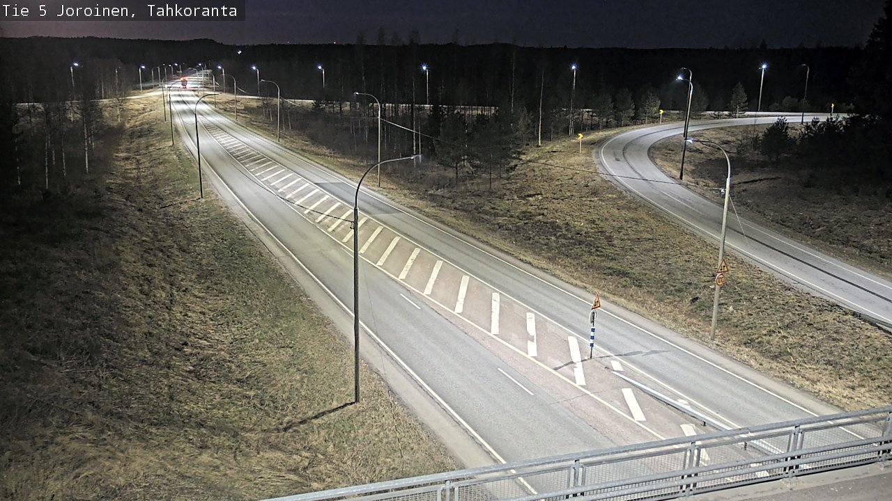 Weather Camera Image Väg 5 Jorois, Tahkoranta, Joroinen, Pohjois-Savo