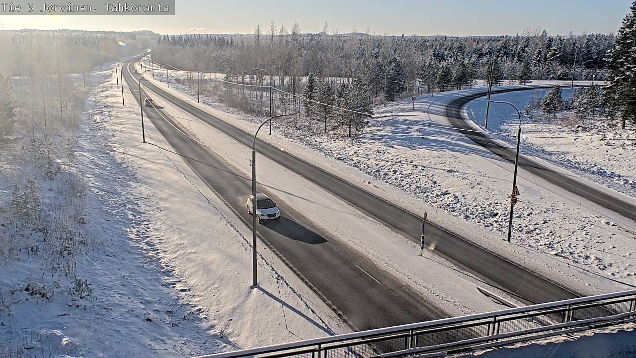 Weather Camera Image Road 5 Joroinen, Tahkoranta, Joroinen, Pohjois-Savo