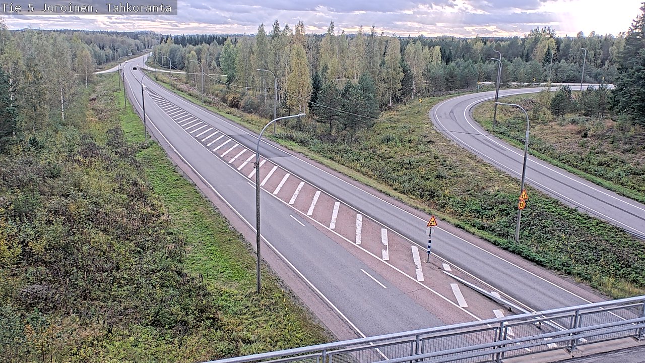 Weather Camera Image Road 5 Joroinen, Tahkoranta, Joroinen, Pohjois-Savo