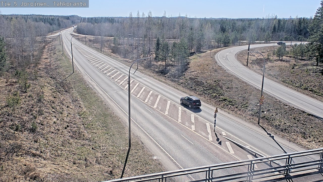 Weather Camera Image Väg 5 Jorois, Tahkoranta, Joroinen, Pohjois-Savo